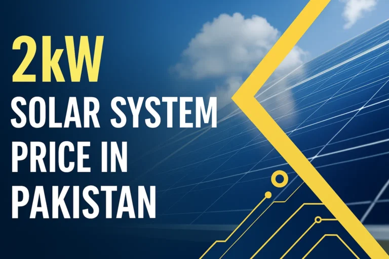 2kW Solar System Price in Pakistan