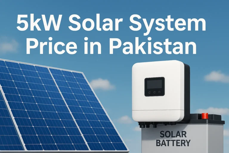 5kW Solar System Price in Pakistan
