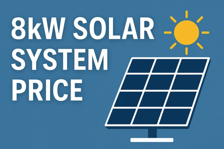 8KW Solar System Price in Pakistan