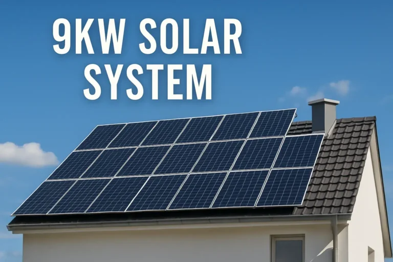 9 kW Solar System Price in Pakistan