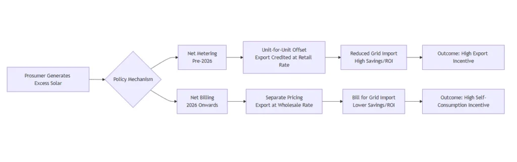 Net Billing in Pakistan: A Complete Guide to 2026 Solar Policy Shift 2 Net Metering vs. Net Billing: Core Differences
